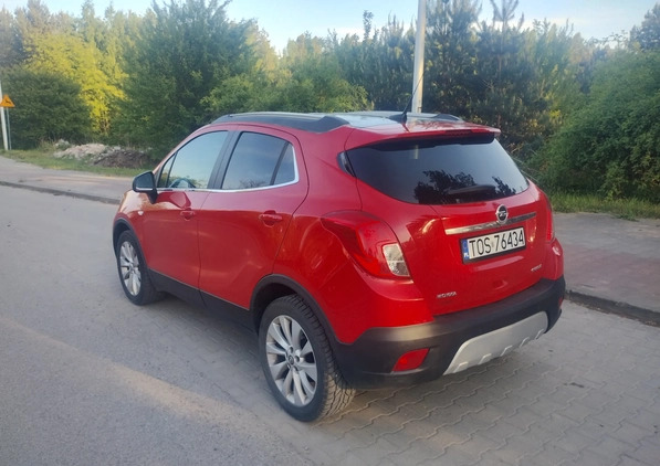 Opel Mokka cena 42900 przebieg: 139765, rok produkcji 2015 z Chrzanów małe 254